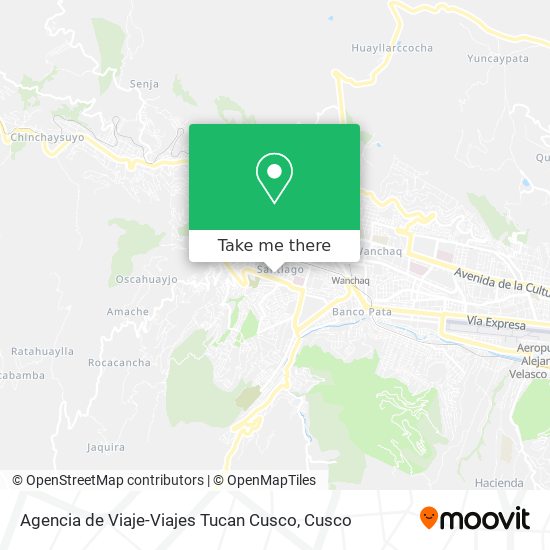 Agencia de Viaje-Viajes Tucan Cusco map