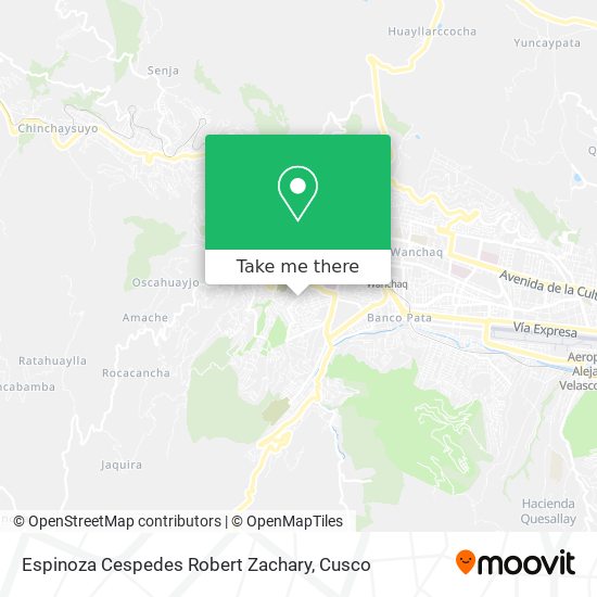 Espinoza Cespedes Robert Zachary map