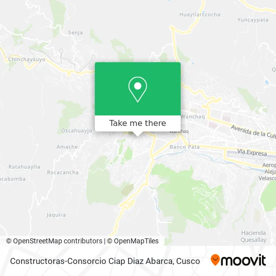 Constructoras-Consorcio Ciap Diaz Abarca map