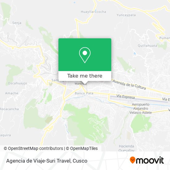 Agencia de Viaje-Suri Travel map