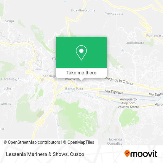 Lessenia Marinera & Shows map