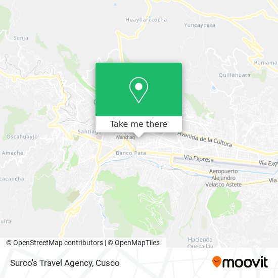 Mapa de Surco's Travel Agency