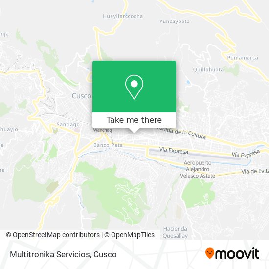 Multitronika Servicios map