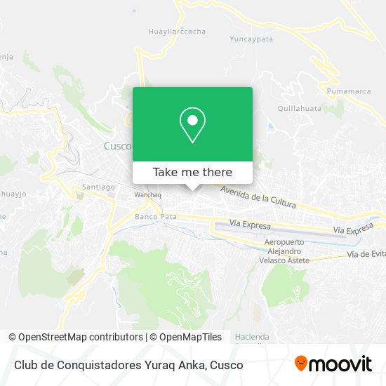 Mapa de Club de Conquistadores Yuraq Anka