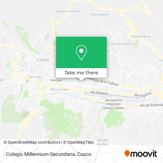Colegio Millennium-Secundaria map