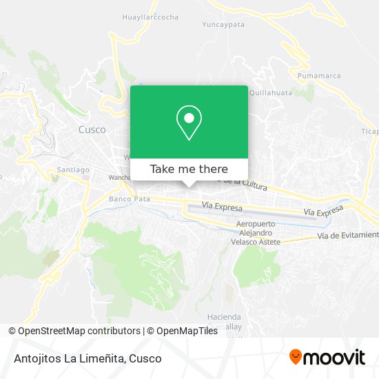 Antojitos La Limeñita map