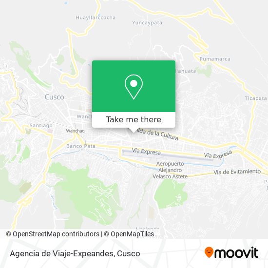 Agencia de Viaje-Expeandes map