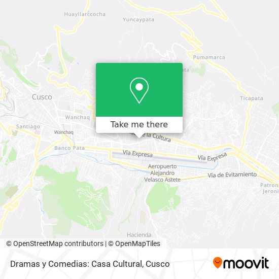 Dramas y Comedias: Casa Cultural map
