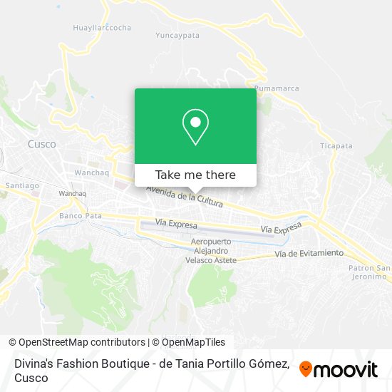 Mapa de Divina's Fashion Boutique - de Tania Portillo Gómez