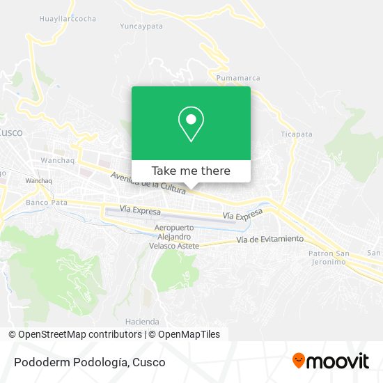 Pododerm Podología map