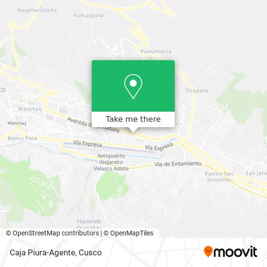 Caja Piura-Agente map
