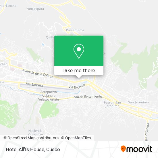 Mapa de Hotel All'Is House
