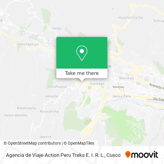 Agencia de Viaje-Action Peru Treks E. I. R. L. map