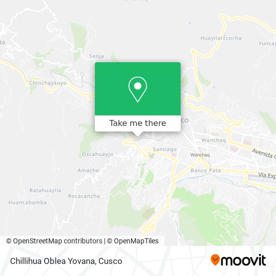 Chillihua Oblea Yovana map