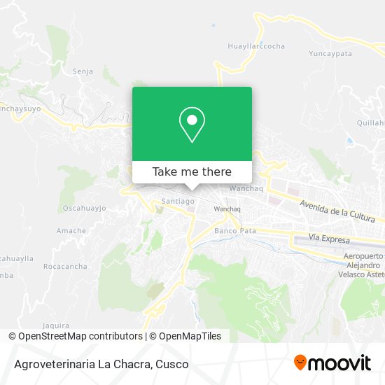 Agroveterinaria La Chacra map