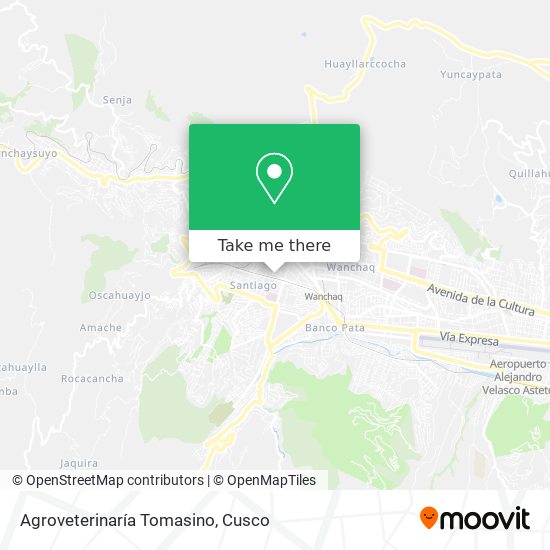 Agroveterinaría Tomasino map