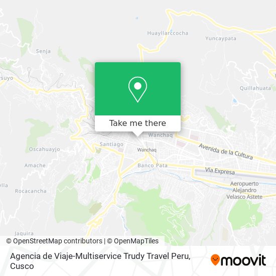 Agencia de Viaje-Multiservice Trudy Travel Peru map
