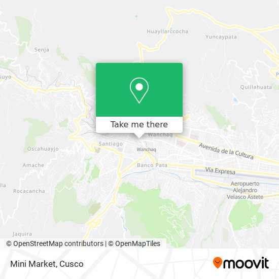 Mapa de Mini Market