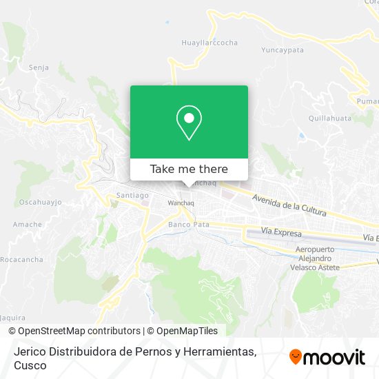 Mapa de Jerico Distribuidora de Pernos y Herramientas