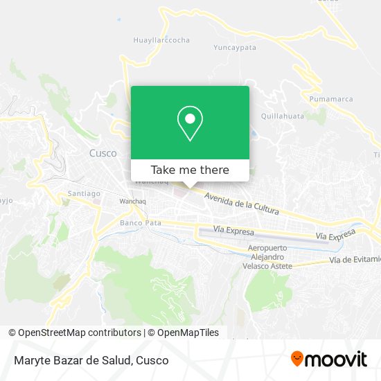 Maryte Bazar de Salud map