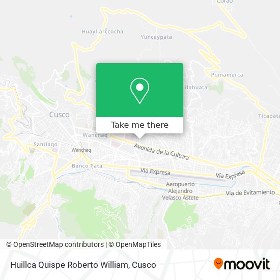 Huillca Quispe Roberto William map