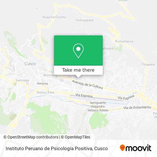 Instituto Peruano de Psicología Positiva map