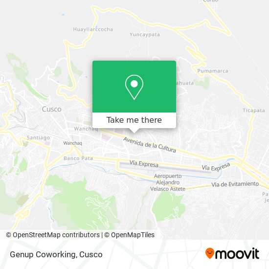 Genup Coworking map