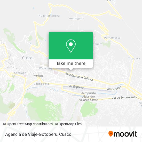 Agencia de Viaje-Gotoperu map