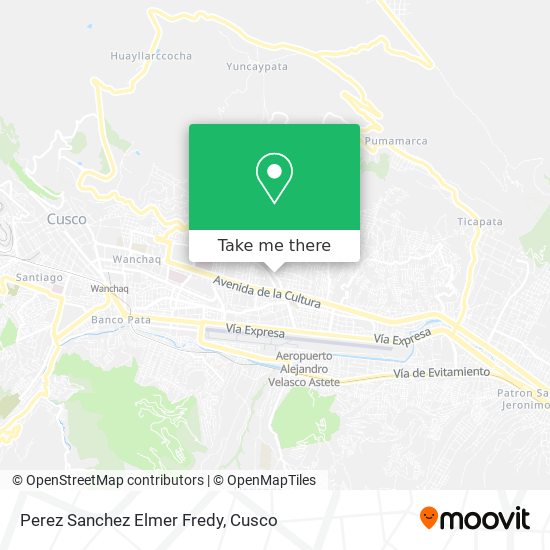 Perez Sanchez Elmer Fredy map