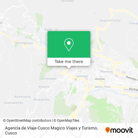 Agencia de Viaje-Cusco Magico Viajes y Turismo map