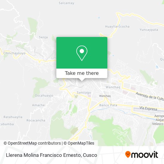 Llerena Molina Francisco Ernesto map