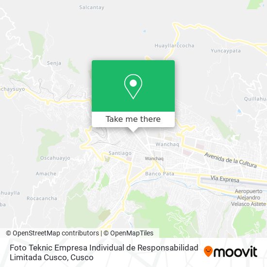 Foto Teknic Empresa Individual de Responsabilidad Limitada Cusco map