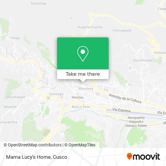 Mama Lucy's Home map