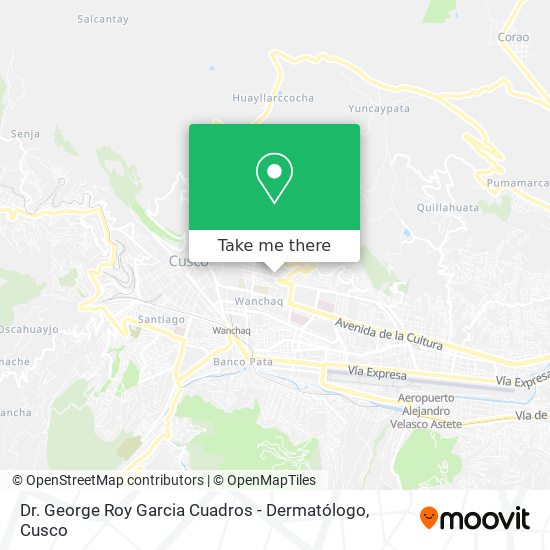 Dr. George Roy Garcia Cuadros - Dermatólogo map