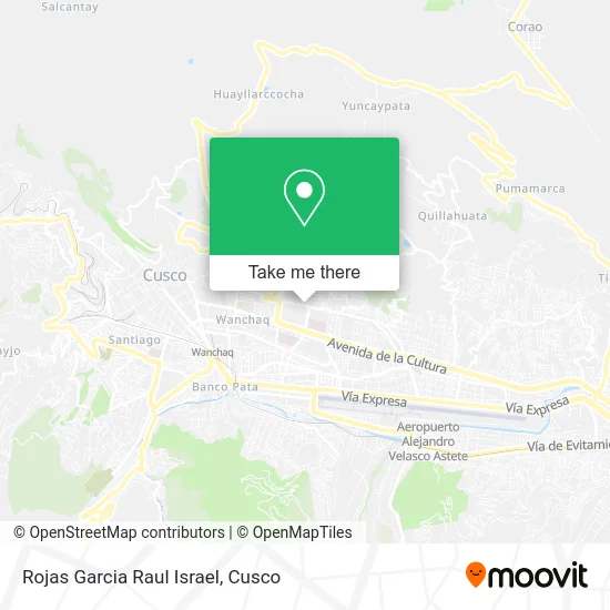 Rojas Garcia Raul Israel map