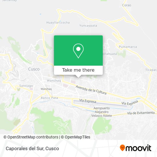 Caporales del Sur map