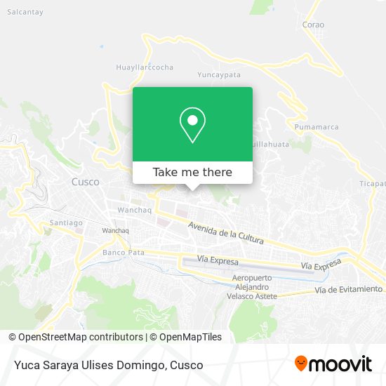 Yuca Saraya Ulises Domingo map