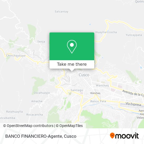 BANCO FINANCIERO-Agente map