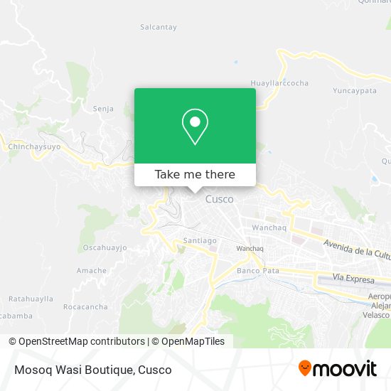 Mapa de Mosoq Wasi Boutique