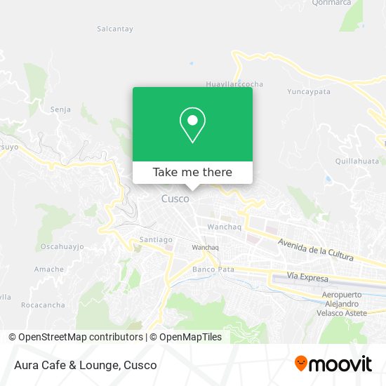 Aura Cafe & Lounge map