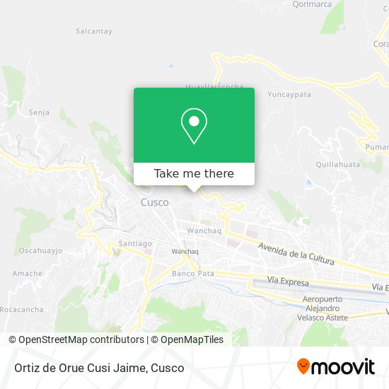 Ortiz de Orue Cusi Jaime map