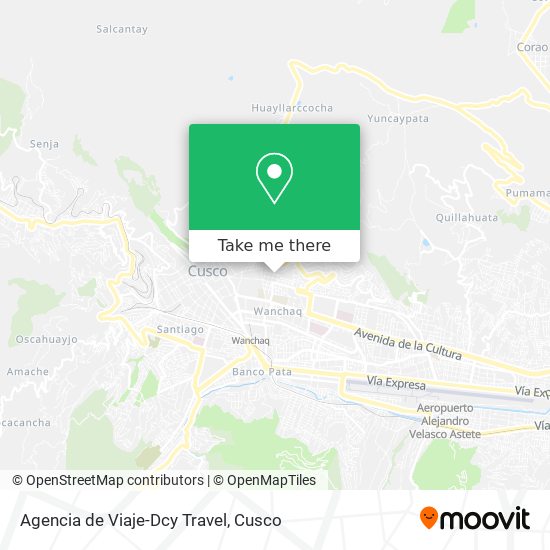 Agencia de Viaje-Dcy Travel map