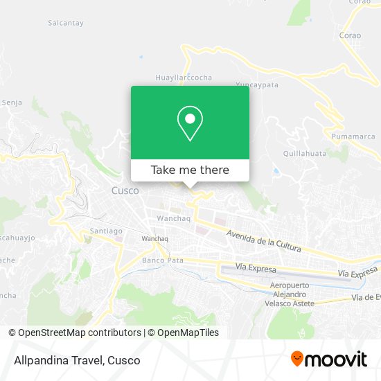 Allpandina Travel map