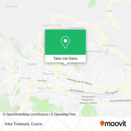 Inka Treasure map