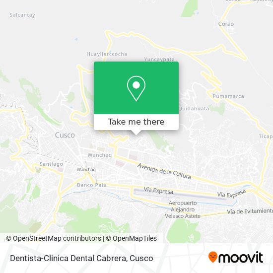 Dentista-Clinica Dental Cabrera map