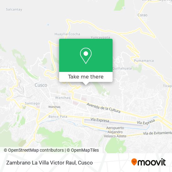 Zambrano La Villa Victor Raul map