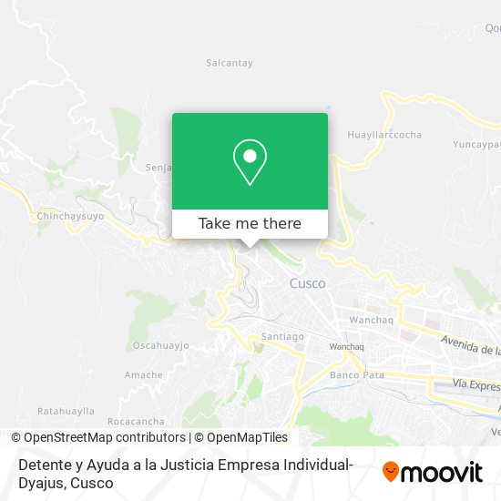 Detente y Ayuda a la Justicia Empresa Individual-Dyajus map