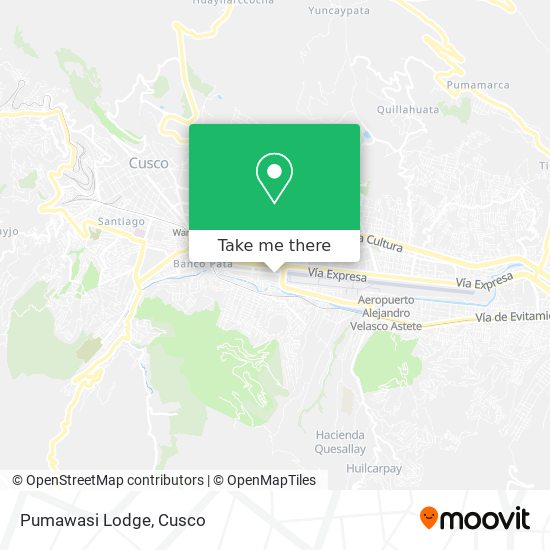 Pumawasi Lodge map