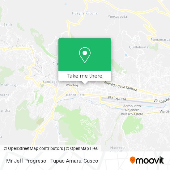 Mr Jeff Progreso - Tupac Amaru map