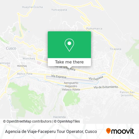 Agencia de Viaje-Faceperu Tour Operator map